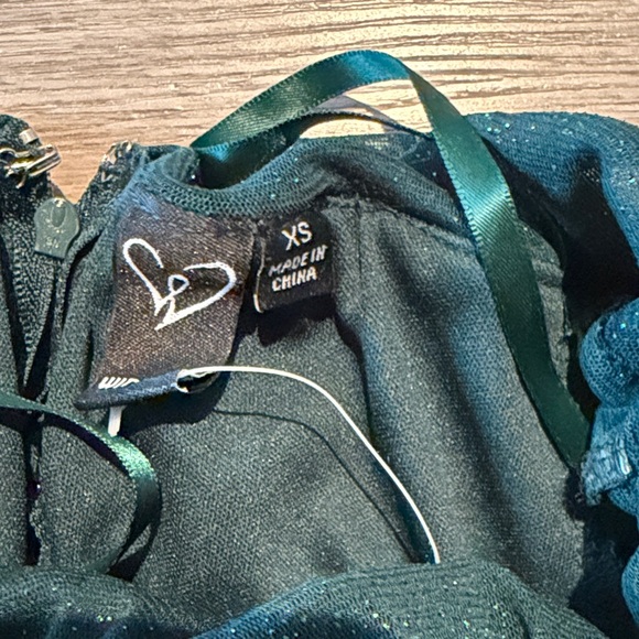 Windsor Teal Mini Dress - Picture 2 of 2